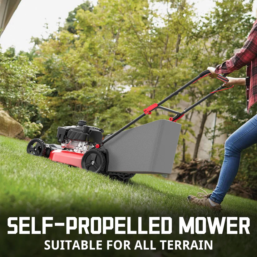 How a Self-Propelled Gas Lawn Mower Simplifies Yard Work