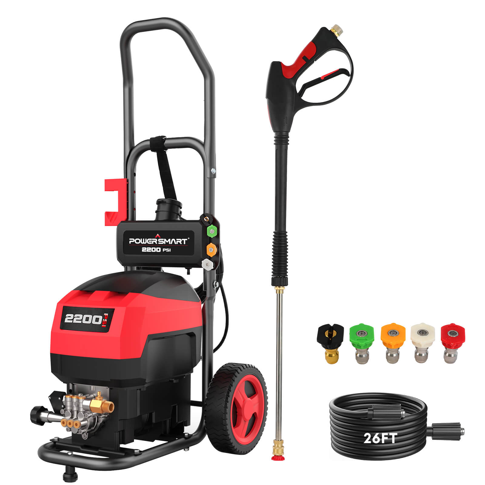 2200PSI 1.2GPM Electric Pressure Washer DB1001-M