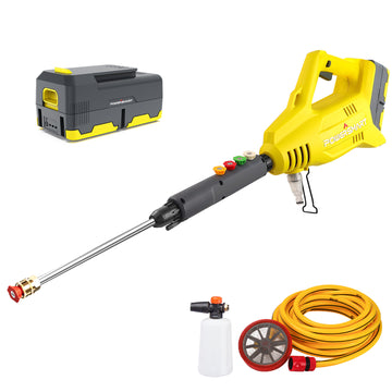 40V 1100 PSI 1GPM Cordless Pressure Washer with 5 Nozzles, 4.0 Ah Battery & Charger DB2701