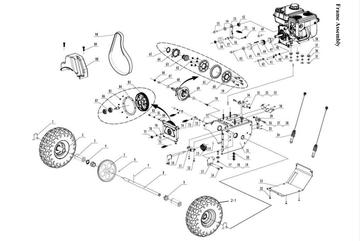 Snow Blower Parts - Small Tension Spring, Stock #303130094