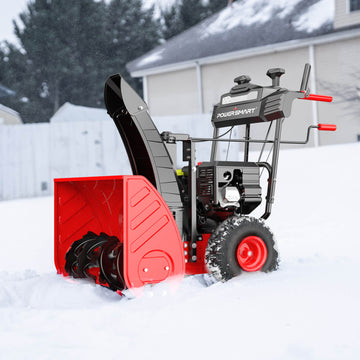 24'' 212cc Two Stage Gas Snow Blower w/ Electric Start MB7109A