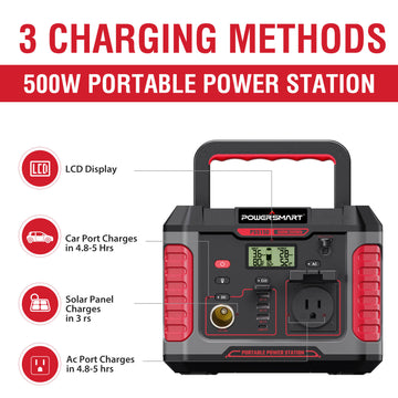 500W Portable Power Station (Solar Panel Not Included) PS5150