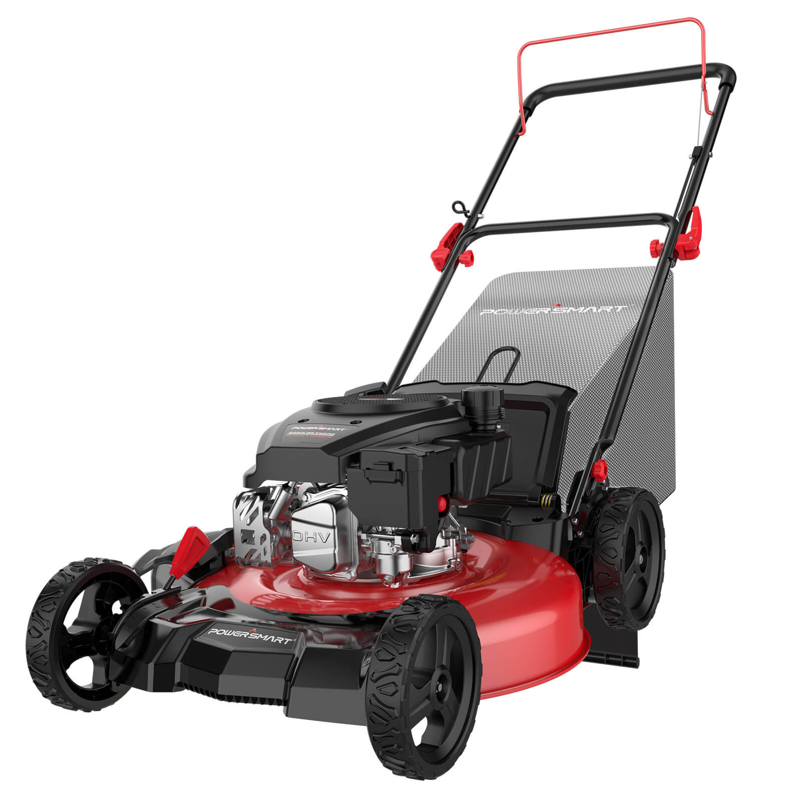 21" 144cc Gas Push 3-in-1 Lawn Mower V8621P-M