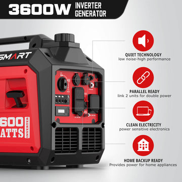 3600W Inverter Gas Generator HB5035A-W