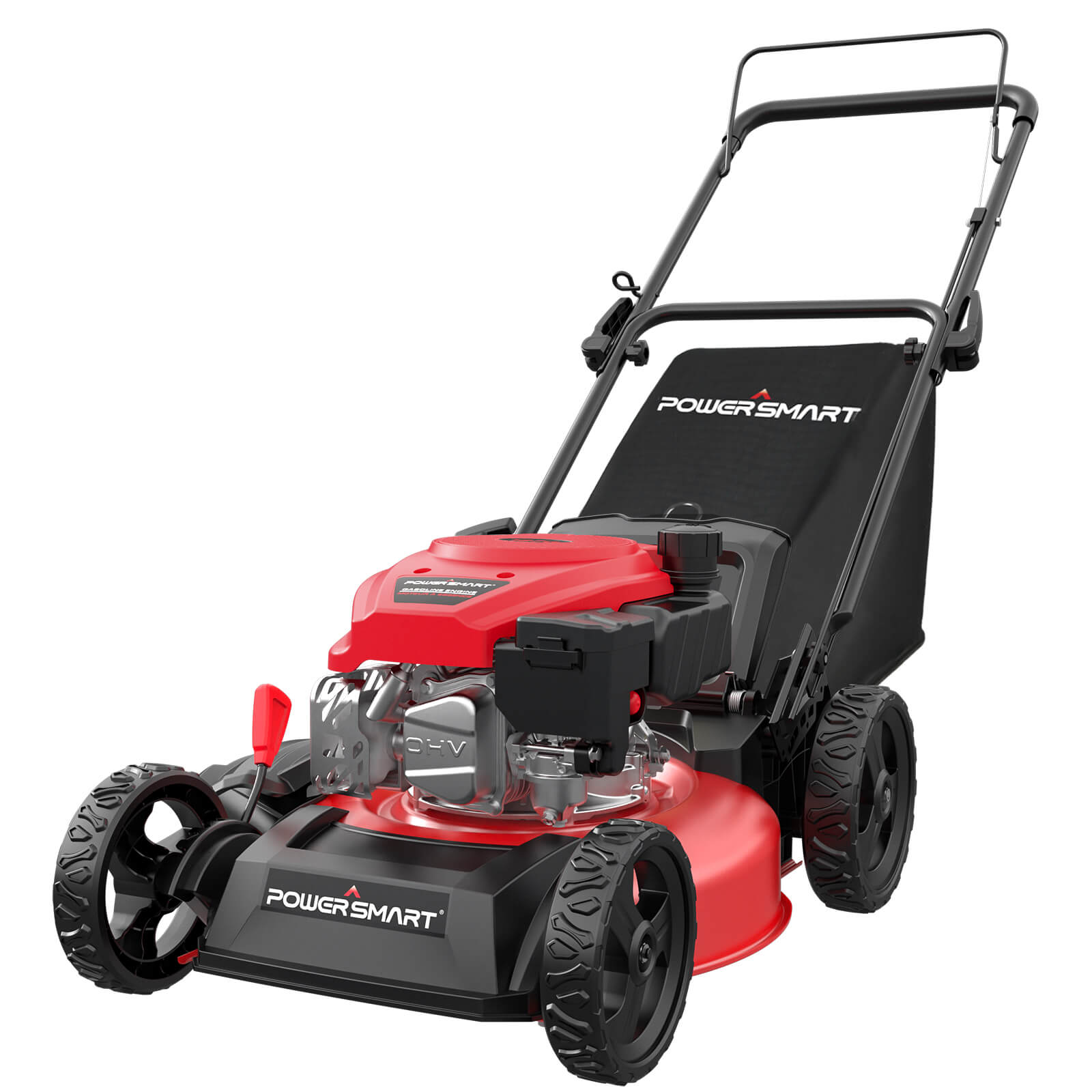 17" 144cc Gas Push 3-in-1 Lawn Mower V8617P