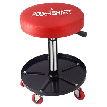 300-pound Capacity Rolling Mechanic Stool Garage/Shop Seat with Wheels PS1101